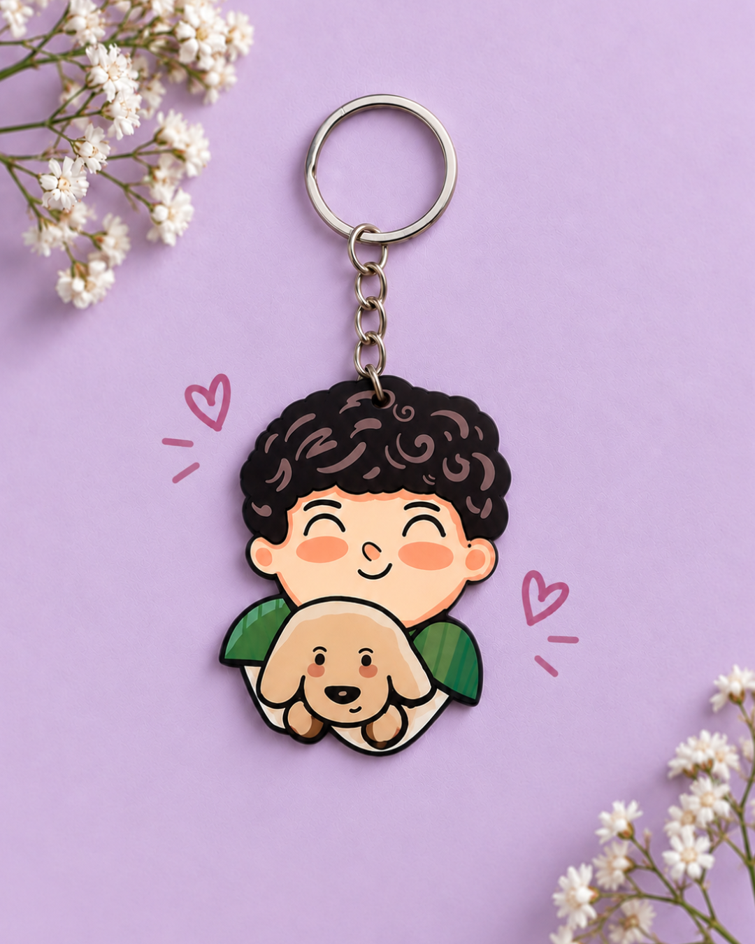 Dog Dad - Personality Pop Keychain