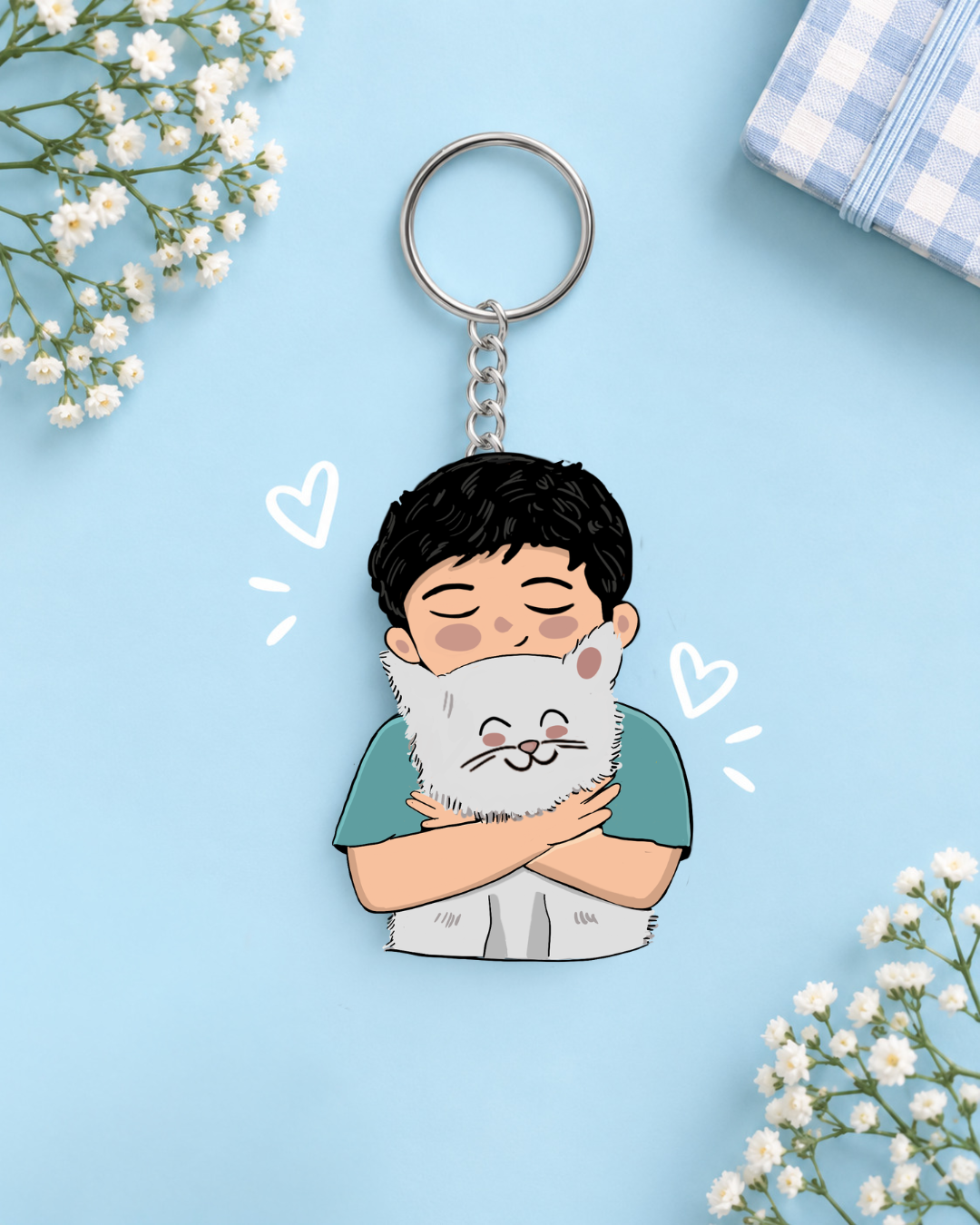 Cat Dad - Boy Personality Pop Keychain