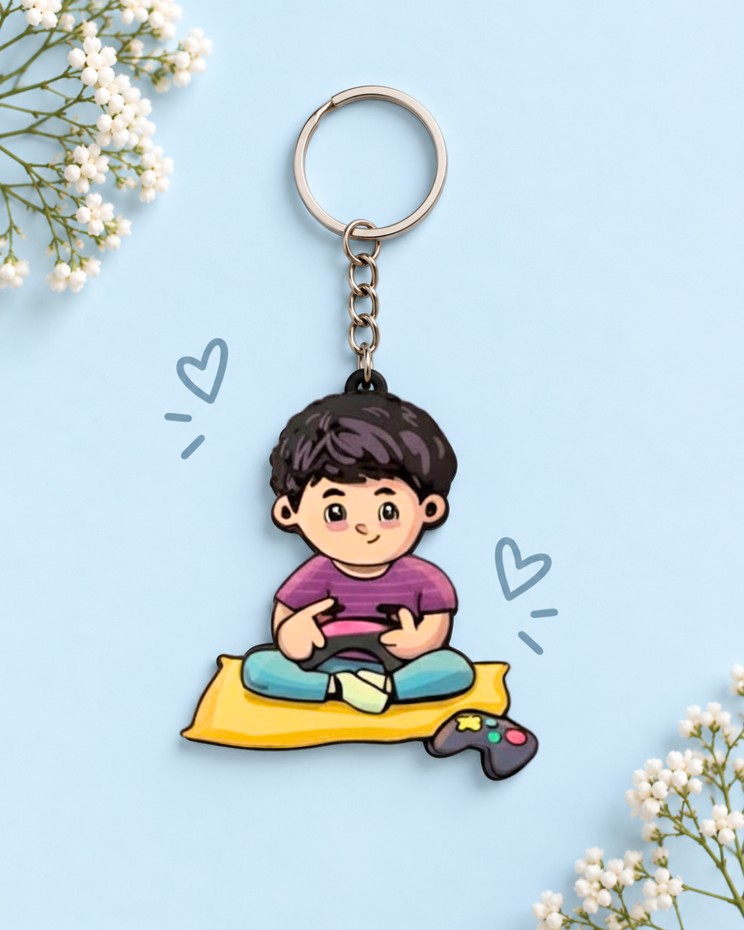 Born Gamer - Personality Pop Keychain