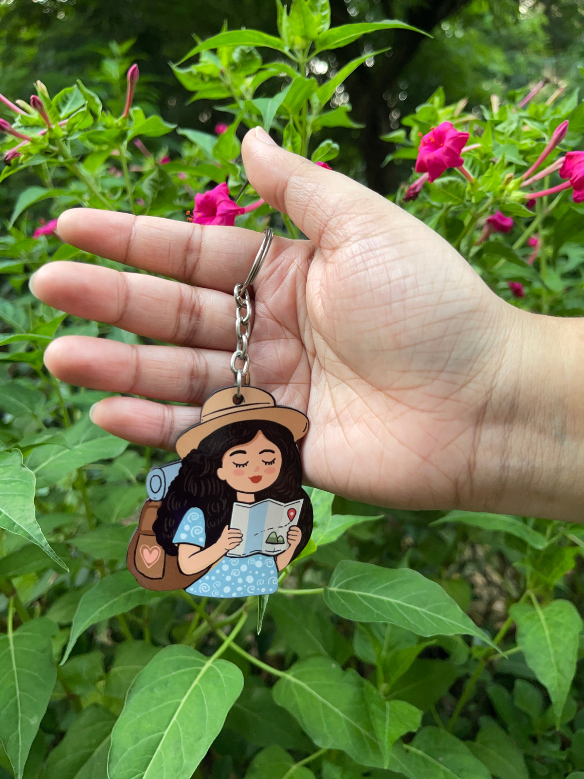 Travel Bug - Girl Personality Pop Keychain