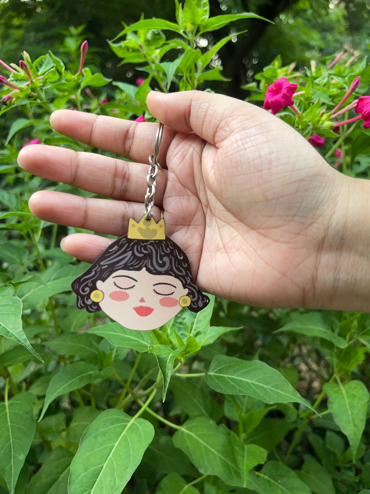 Queen - Girl Personality Pop Keychain