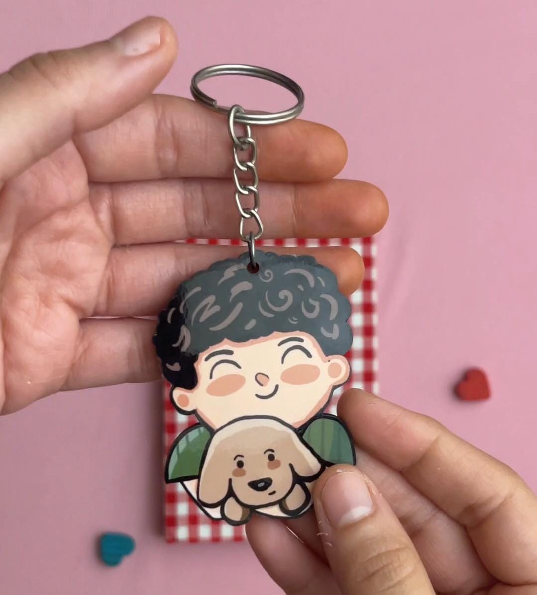 Dog Dad - Personality Pop Keychain