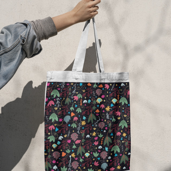 Pashmina Design Inspired Tote-Bag