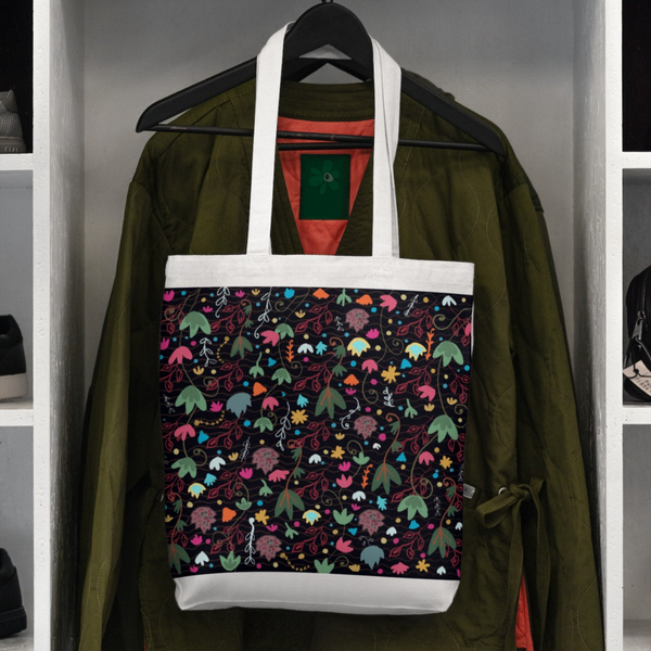 Pashmina Design Inspired Tote-Bag