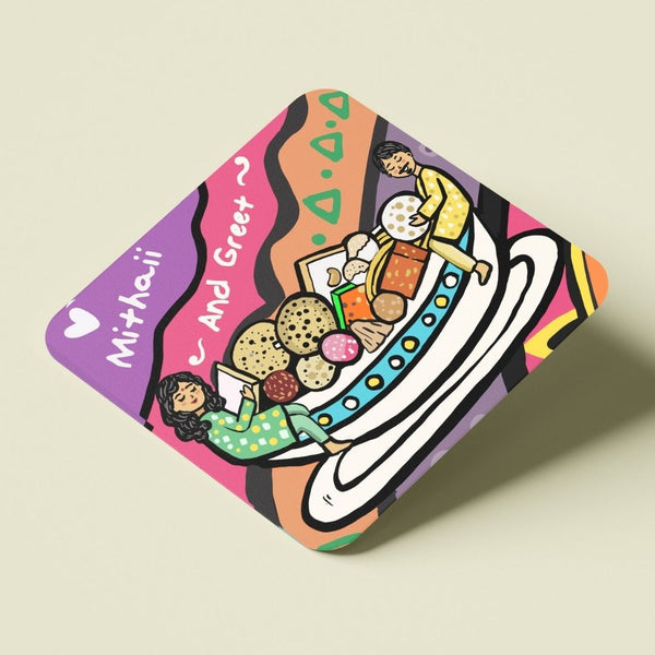Diwali Quirky Coasters