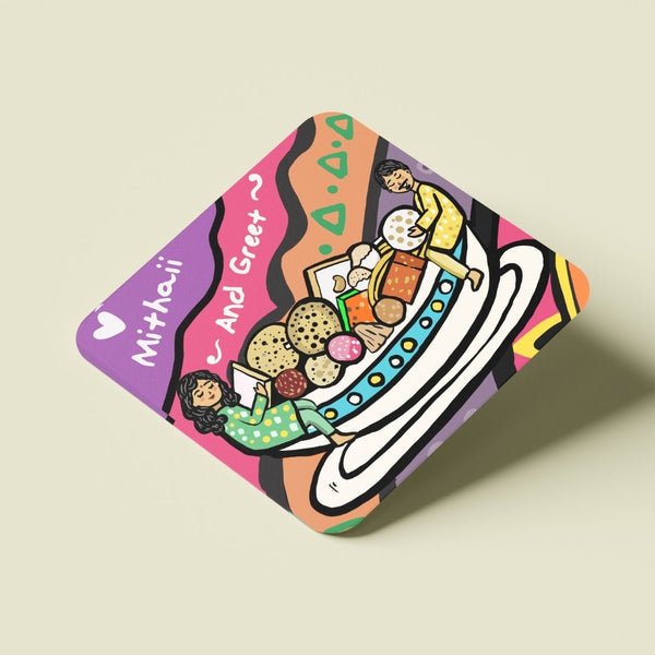 Diwali Quirky Coasters